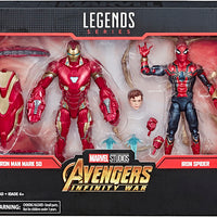 Marvel Legends Studios 6 Inch Action Figure 2-Pack Series - Iron Man Mark 50 & Iron Spider