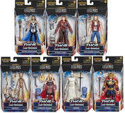Marvel Legends Thor Love and Thunder 6 Inch Action Figure BAF Korg - Set of 7 (Build-A-Figure Korg)