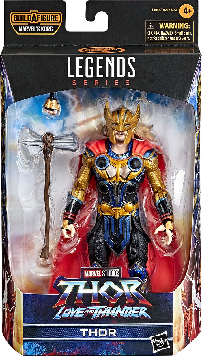 Thor: Love and Thunder Deluxe Action Figures Wave 1 Case of 6