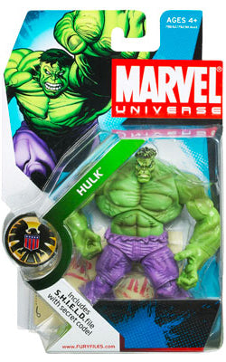 Marvel Universe Action Figure (2009 Wave 2): Green Hulk #13