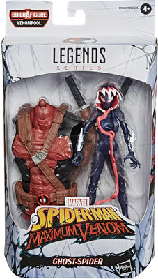 Marvel Legends Venom Series 6 Inch Action Figure BAF Venompool - Ghost Spider
