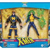 Marvel Legends X-Men 6 Inch Action Figure 2-Pack Series - Havok & Polaris