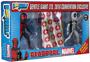 Marvel's Deadpool 2 Inch Mini Figure Micro Bobbles Series - Deadpool Micro 3-Pack SDCC 2016