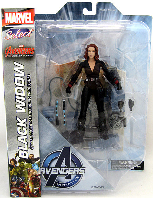 Marvel Select 8 Inch Action Figure - Age of Ultron Black Widow