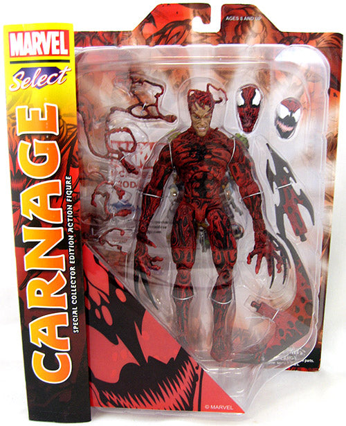 Marvel Select 8 Inch Action Figure - Carnage Reissue