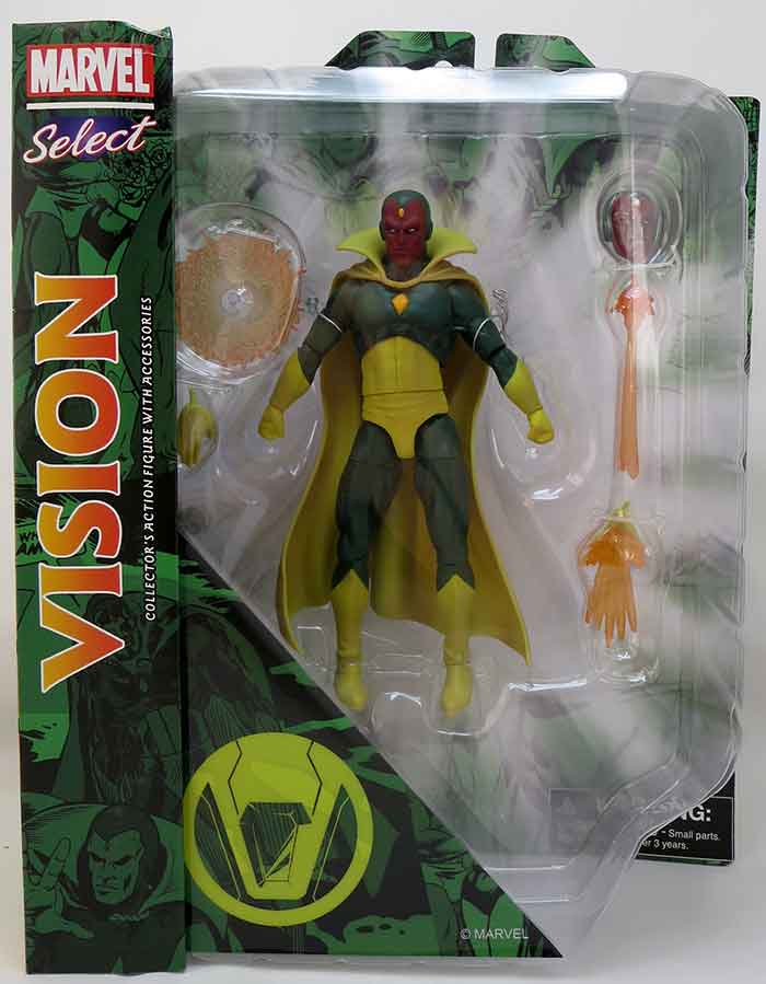 Marvel Select Avengers 7 Inch Action Figure - Vision | cmdstore.com