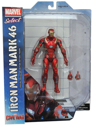 Marvel Select 8 Inch Action Figure Civil War Series - Iron Man Mark XLV