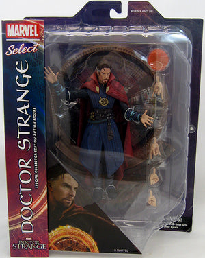 Marvel Select 8 Inch Action Figure Doctor Strange Movie - Doctor Strange Movie Version (Non Mint Packaging)