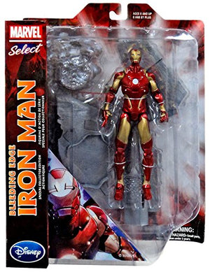Marvel Select 7 Inch Action Figure Iron Man - Bleeding Edge Iron Man Exclusive (Shelf Wear Packaging)