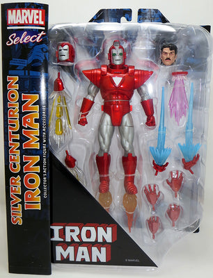 Marvel Select Marvel Now 8 Inch Action Figure - Silver Centurion Iron Man