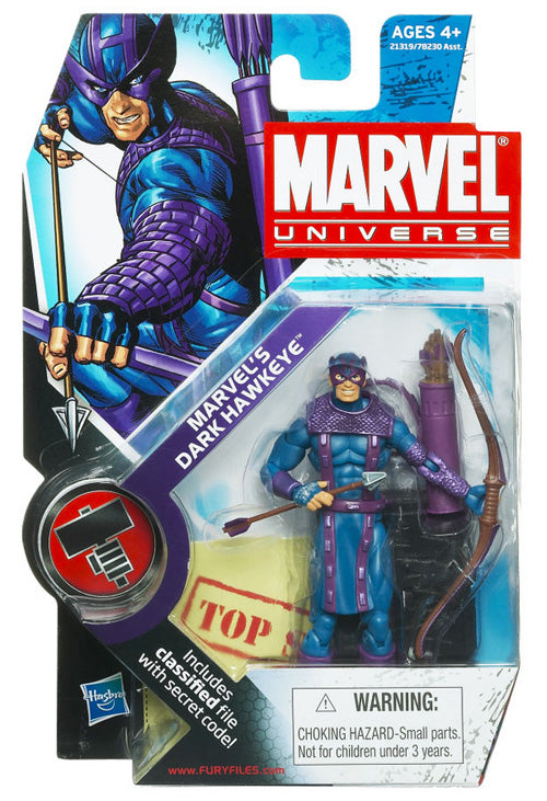 Marvel Universe 3.75 Inch Action Figure (2010 Wave 6) - Hawkeye (Dark Avengers) S2 #31