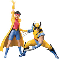 Marvel Universe Presents 7 Inch Statue Figure ArtFX+ - Wolverine & Jubilee 1992