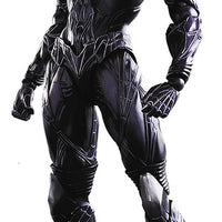 Marvel Universe Variant 10 Inch Action Figure Play Arts Kai - Black Costume Spider-Man