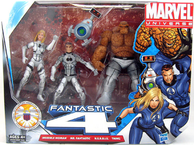 Marvel Universe 3.75 Inch Action Figure Team Pack Series - Fantastic Four Future Foundation White Version
