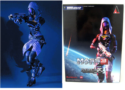 Mass Effect 3 8 Inch Action Figure Play Arts Kai Series - Tali'zora vas Normandy (Opened/Non-Mint Packaging)