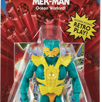 Masters Of The Universe Origins 6 Inch Action Figure - Mer-Man (Yellow Chest Plate)