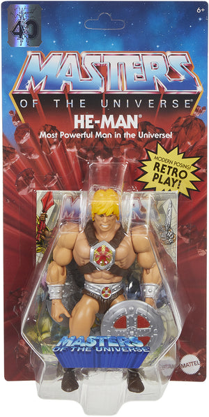 Masters of the Universe Origins He-Man Action Figure, 5.5-inch MOTU Toy  Collectible