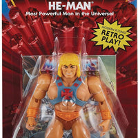 Masters Of The Universe Origins 6 Inch Action Figure Retro Play - He-Man (Long Hair)