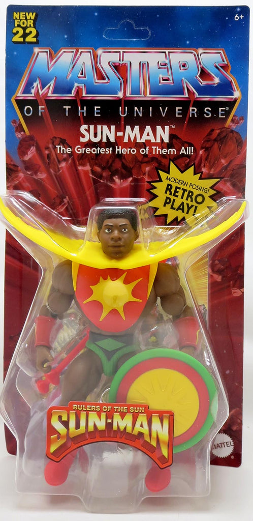 Masters Of The Universe Origins 6 Inch Action Figure - Sun-Man ...