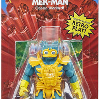 Masters Of The Universe Origins 5 Inch Action Figure  - Mer-Man LOP (Orange Chest Plate)