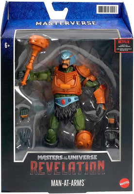 Masters Of The Universe Revelation 7 Inch Action Figure Masterverse Netflix - Man-At-Arms