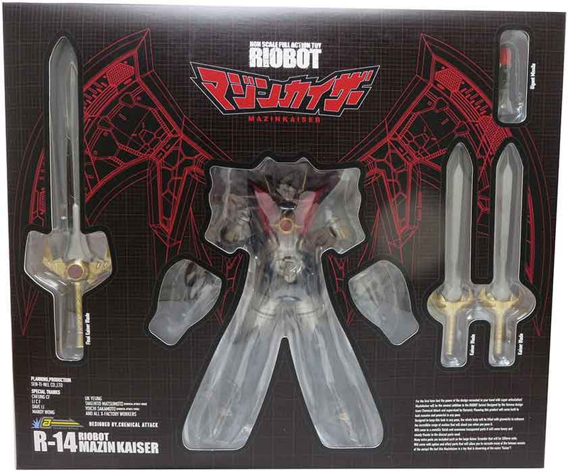 BANDAI - マー坊 Mazinger Mazinkaiser 8 Inch Action Figure Riobot DieCast