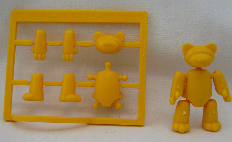mbear 2 Inch Action Figure Basic Series - Yellow Bear SDCC 2005