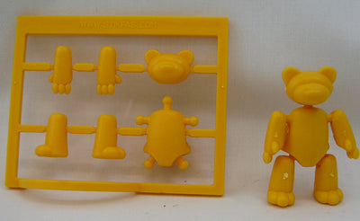 mbear 2 Inch Action Figure Basic Series - Yellow Bear SDCC 2005