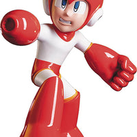 Mega Man 13 Inch Statue Figure - Red & White Rocket Riding Mega Man
