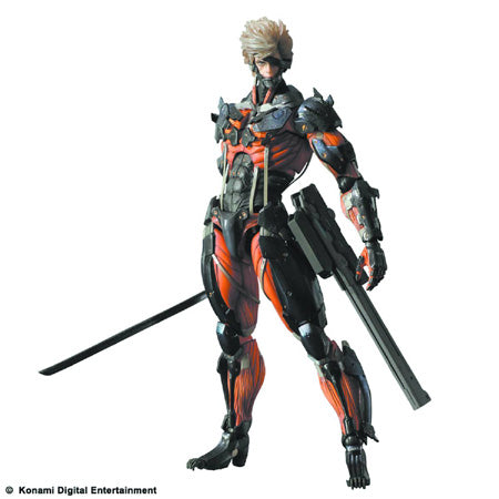 Metal Gear Rising Revengeance 8 Inch Action Figure Play Arts Kai - Raiden Exclusive