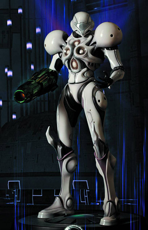 Metroid Prime 2 20 Inch Statue Figure 1/4 Scale Series - Samus in Light Suit