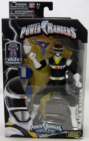 Power Rangers Legacy 6 Inch Action Figure Astro Megazord Series - Black Ranger Space