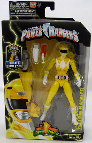 Power Rangers Legacy 6 Inch Action Figure Dino Megazord Series - Yellow Ranger Classic