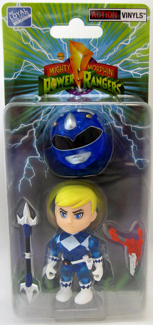 Mighty Morpin Power Rangers 3 Inch Action Figure Crystal Edition Exclusive - Blue Ranger SDCC 2015