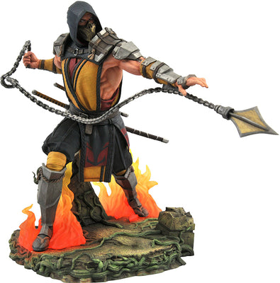 Mortal Kombat 11 9 Inch Statue Figure Gallery Deluxe - Scorpion
