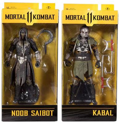 Mortal Kombat 11 7 Inch Action Figure Wave 6 - Set of 2 (Noob - Kabal)
