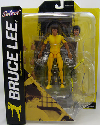 Movie Select 7 Inch Action Figure Bruce Lee - Bruce Lee Yellow Jumpsuit