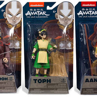 Avatar The Last Airbender 5 Inch Action Figure Basic Wave 2 - Set of 3