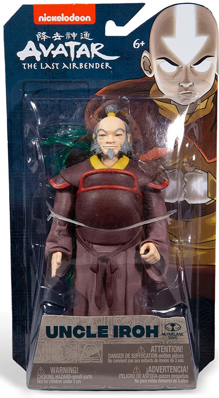Avatar The Last Airbender 5 Inch Action Figure Basic Wave 2 - Uncle Iroh