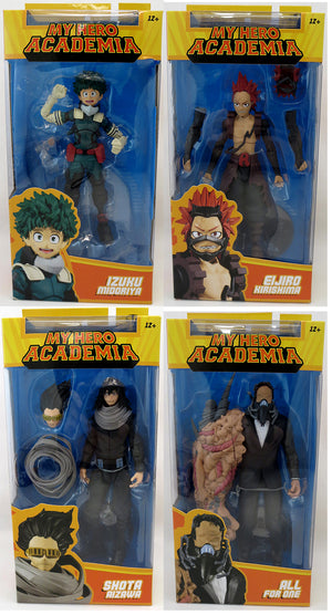 My Hero Academia 7 Inch Action Figure Series 4 - Set of 4