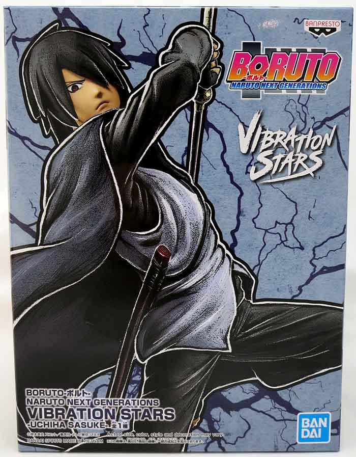 NARUTO Sasuke Uchiha II Figure VIBRATION STARS Banpresto New Authentic New