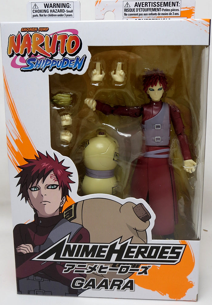 Boneco Bandai Anime Heroes Naruto Shippuden - Gaara (39606