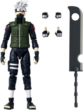 Bandai Naruto Ultimate Legends Kakashi Hatake 5-Inch Action Figure - 2022, Multicolor