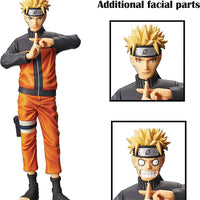 Naruto Shippuden 10 Inch Statue Figure Grandista Nero - Naruto Uzumaki