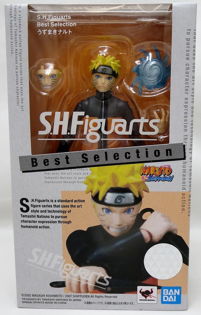 Bandai S.H.Figuarts Naruto Shippuden Naruto Uzumaki Action Figure -  We-R-Toys
