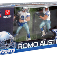 NFL Football Cowboys 6 Inch Action Figure 2-Pack Series - Tony Romo 4 & Miles Austin 2