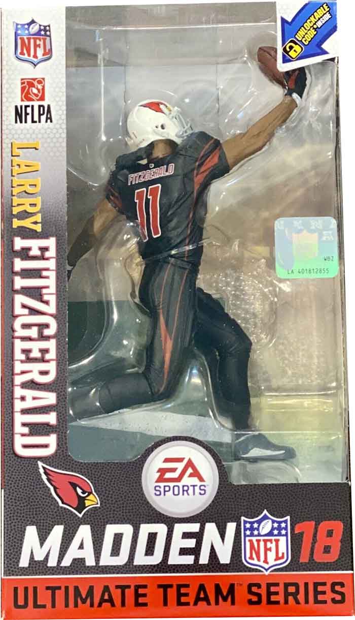 McFarlane Toys NFL Madden 18 Larry Fitzgerald Action Figure for sale online