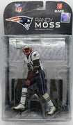 NFL Football Patriots 6 Inch Static Figure Sportspicks Series 4 - Randy Moss White Jersey