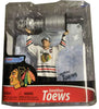 NHL Hockey Blackhawks 6 Inch Static Figure Sportspicks Series 28 - Jonathan Toews Stanley Cup White Jersey