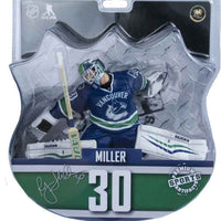 NHL Hockey Canucks 6 Inch Static Figure Deluxe PVC - JT Miller Blue Jersey